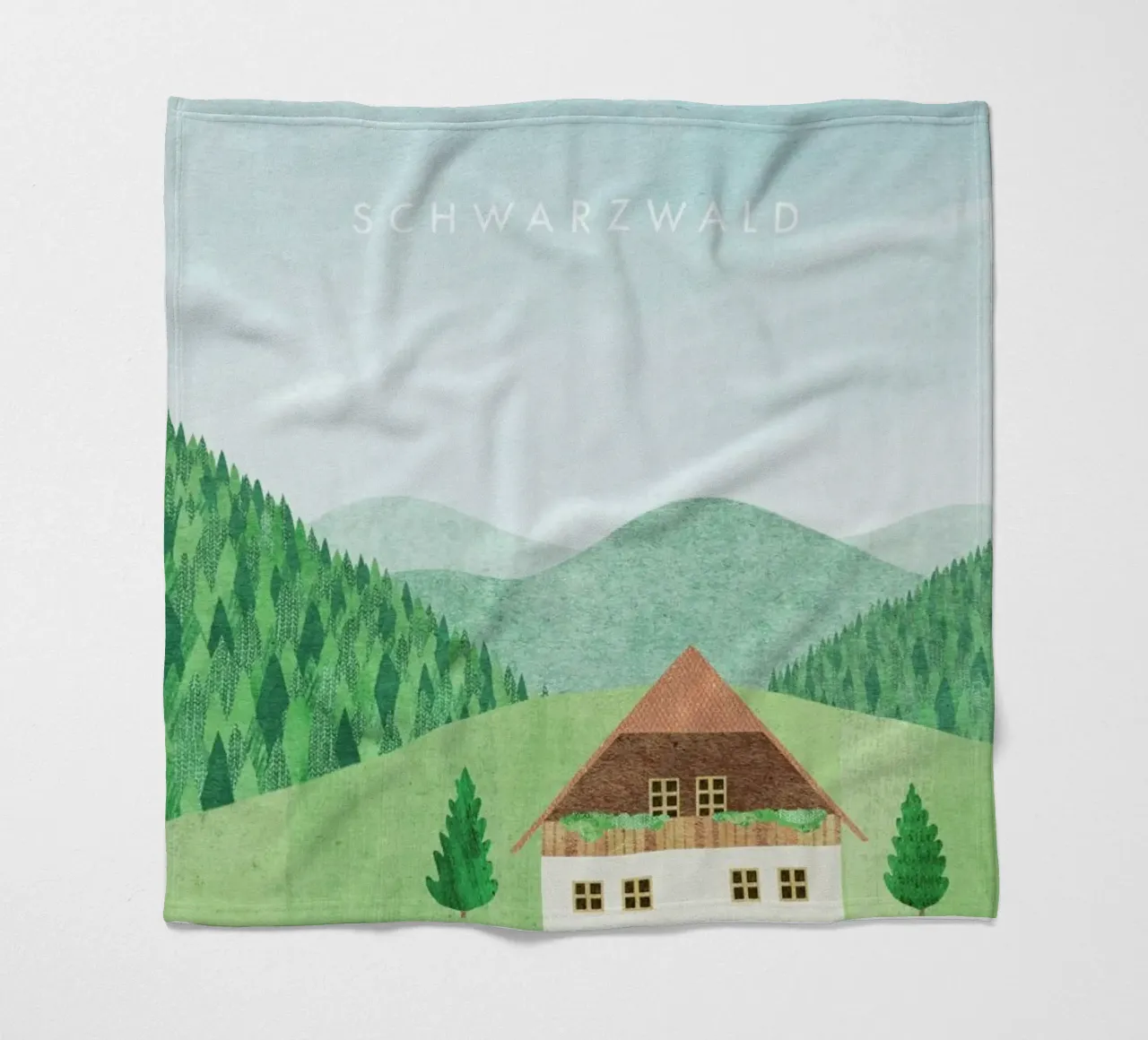 Schwarzwald coperta in pile da Henry Rivers