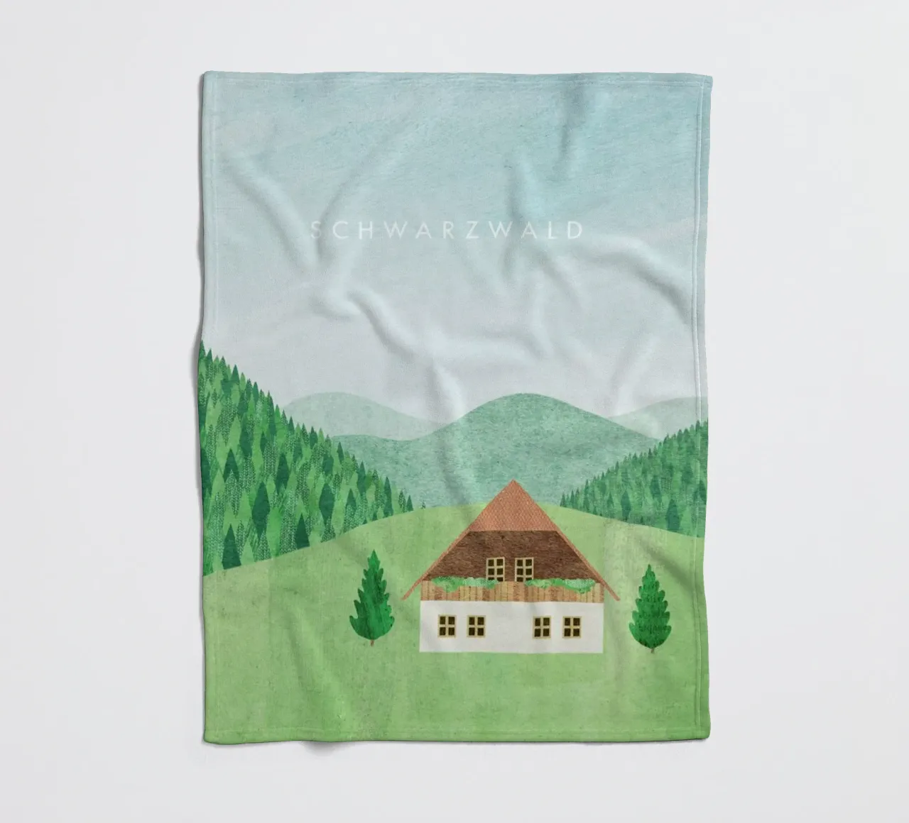 Schwarzwald coperta in pile da Henry Rivers
