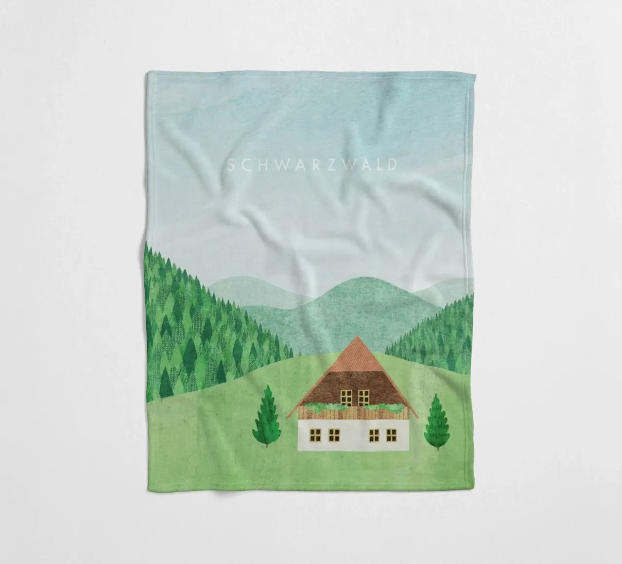 Schwarzwald coperta in pile da Henry Rivers