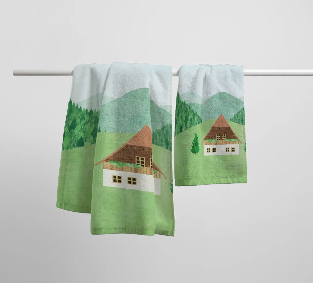 Schwarzwald asciugamano da bagno da Henry Rivers