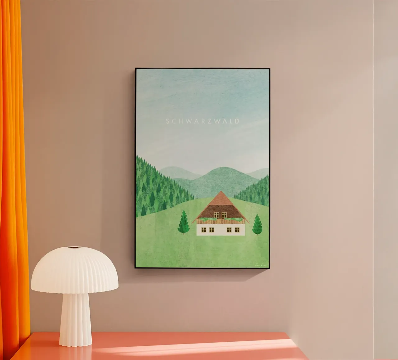 Schwarzwald acrylic glass by Henry Rivers