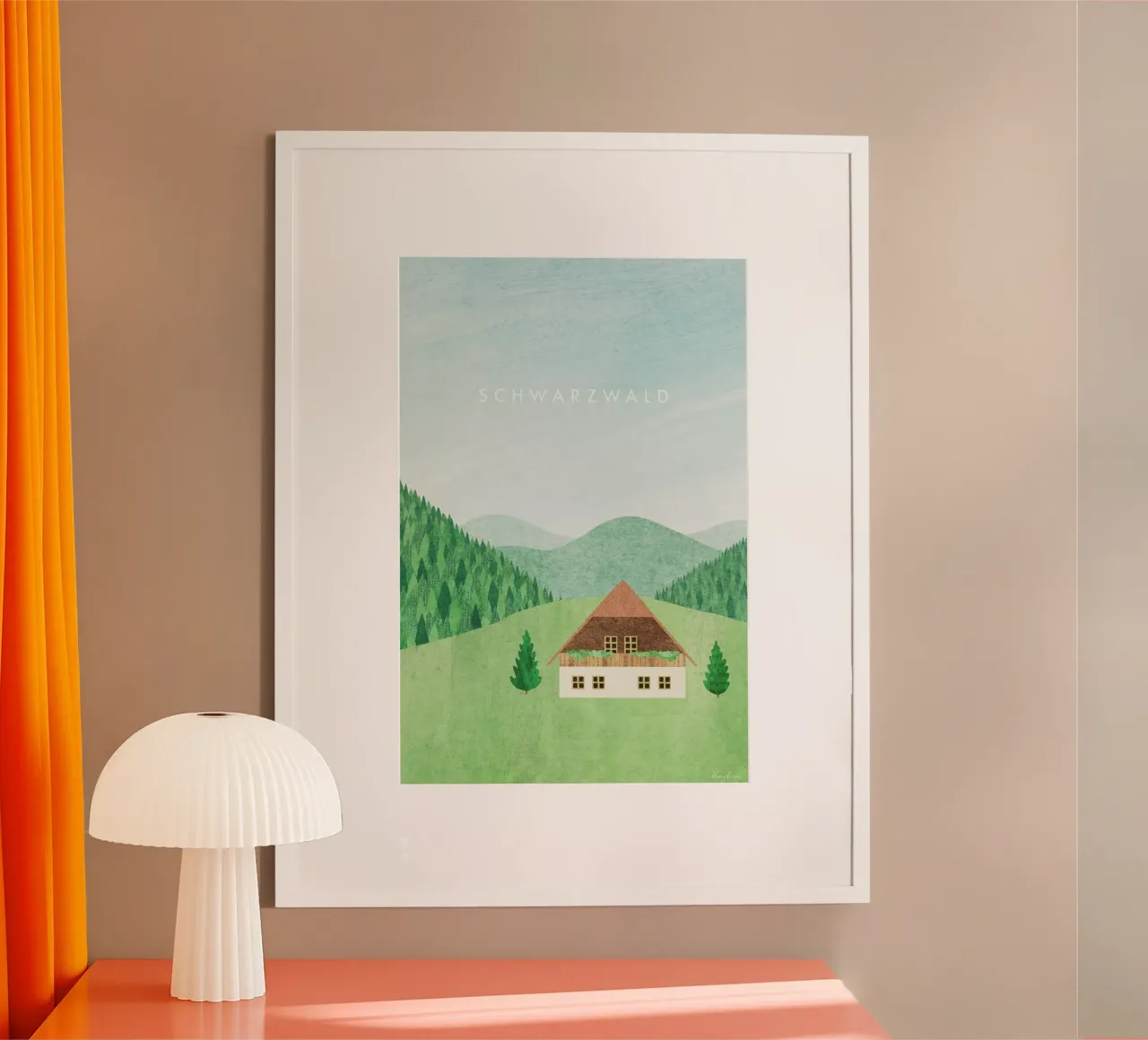 Schwarzwald poster by Henry Rivers