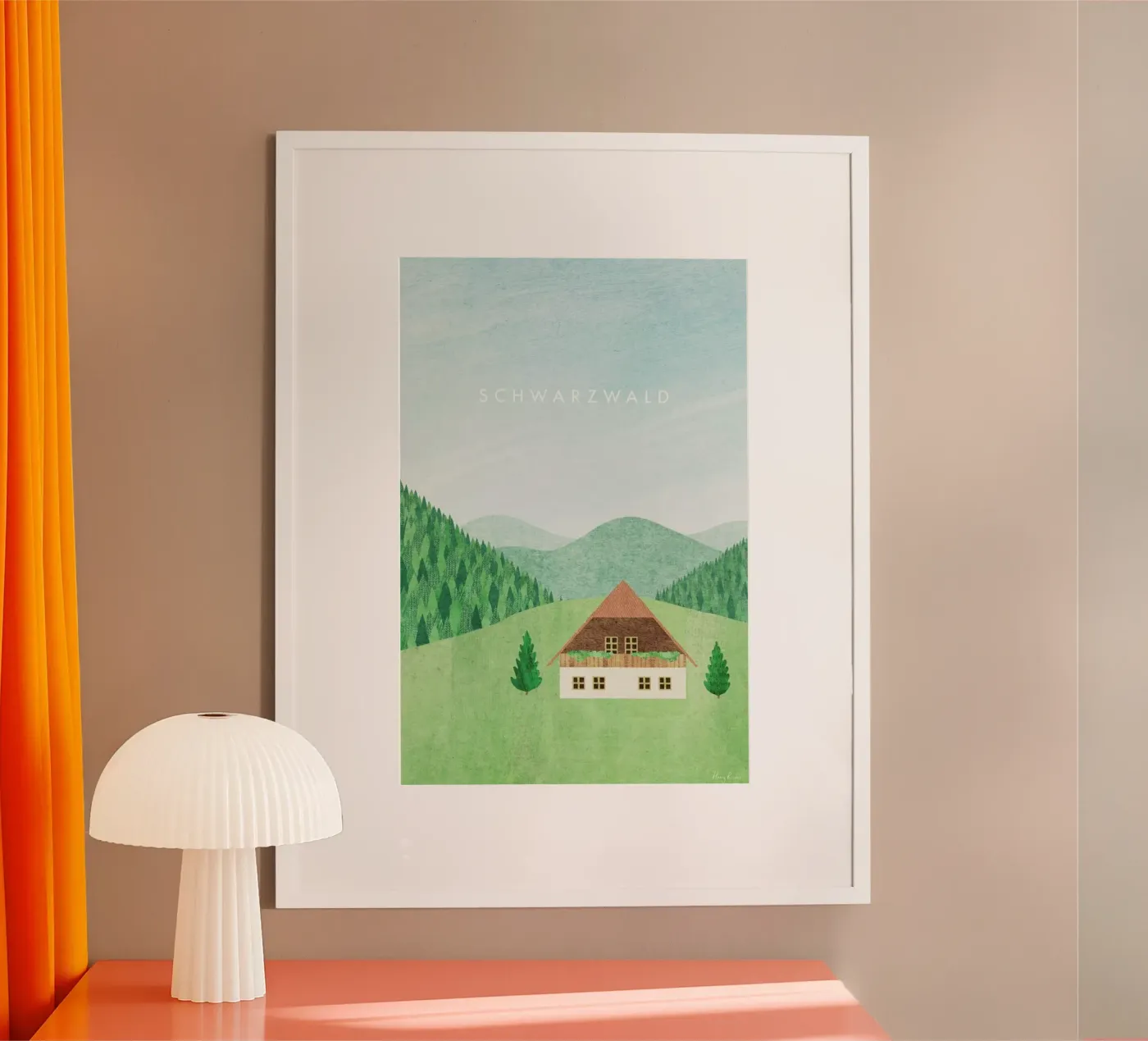 Schwarzwald Poster von Henry Rivers