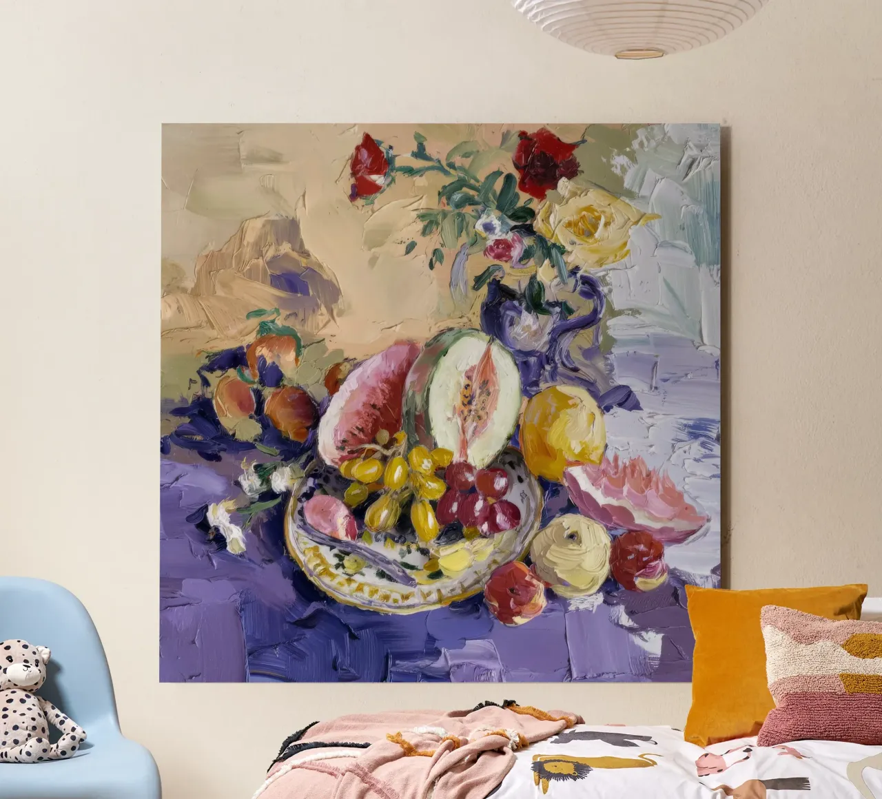 Cornucopia di frutta esotica alluminio dibond da Lush Essence