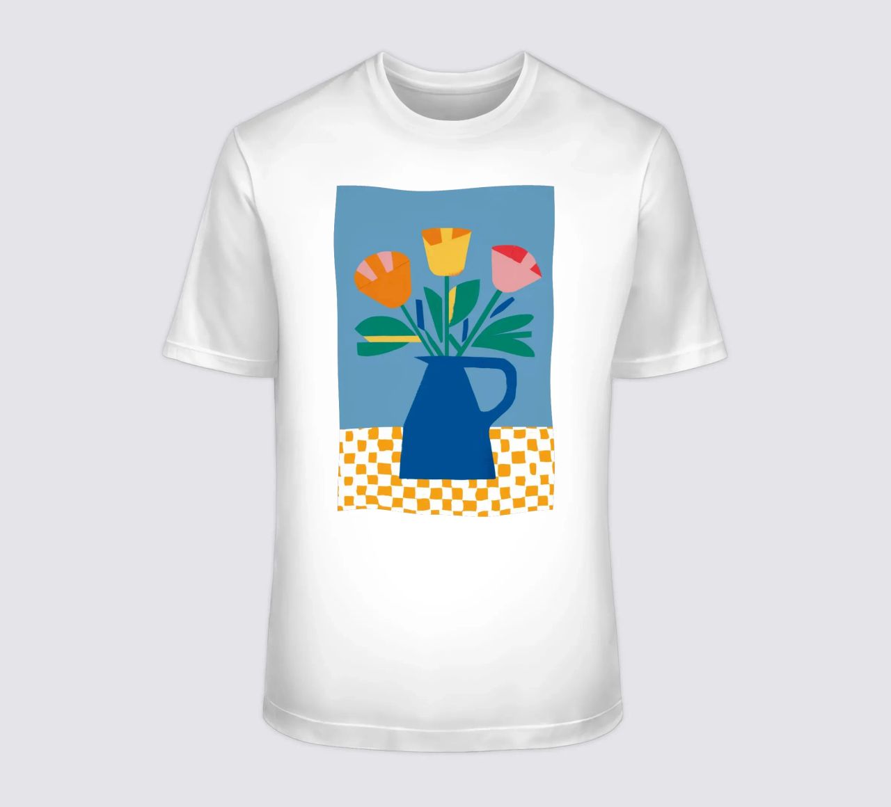 Tulipano colorblock Pop t-shirt da Moonlite Desire