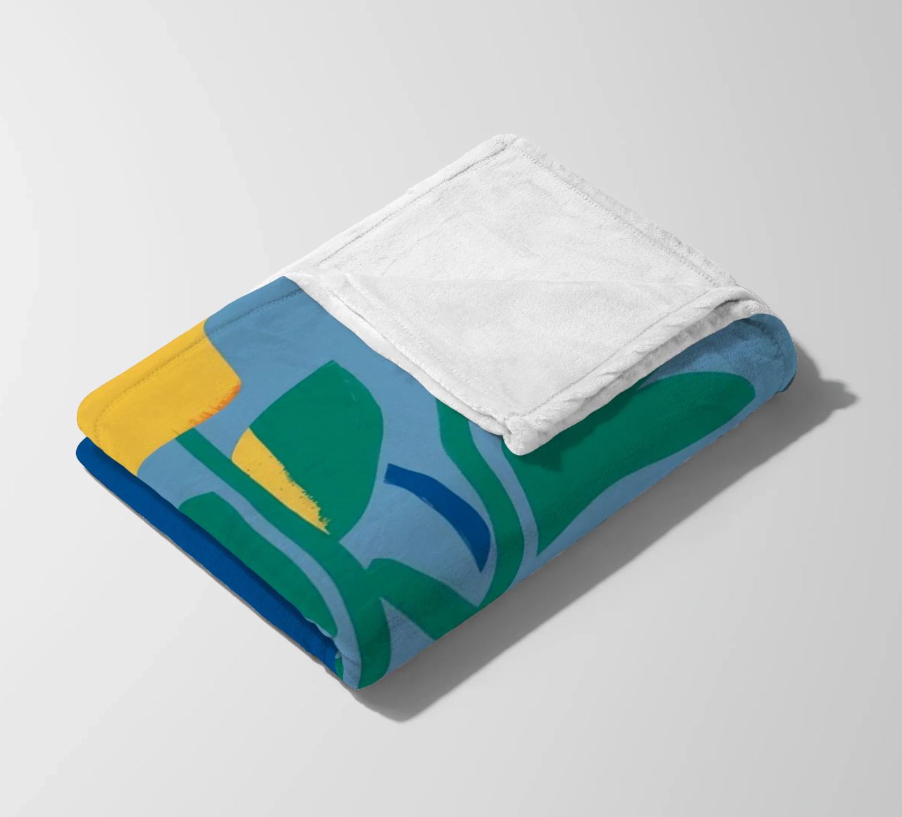 Tulipano colorblock Pop coperta in pile da Moonlite Desire