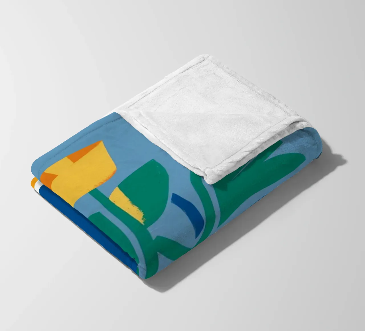 Tulipano colorblock Pop coperta in pile da Moonlite Desire