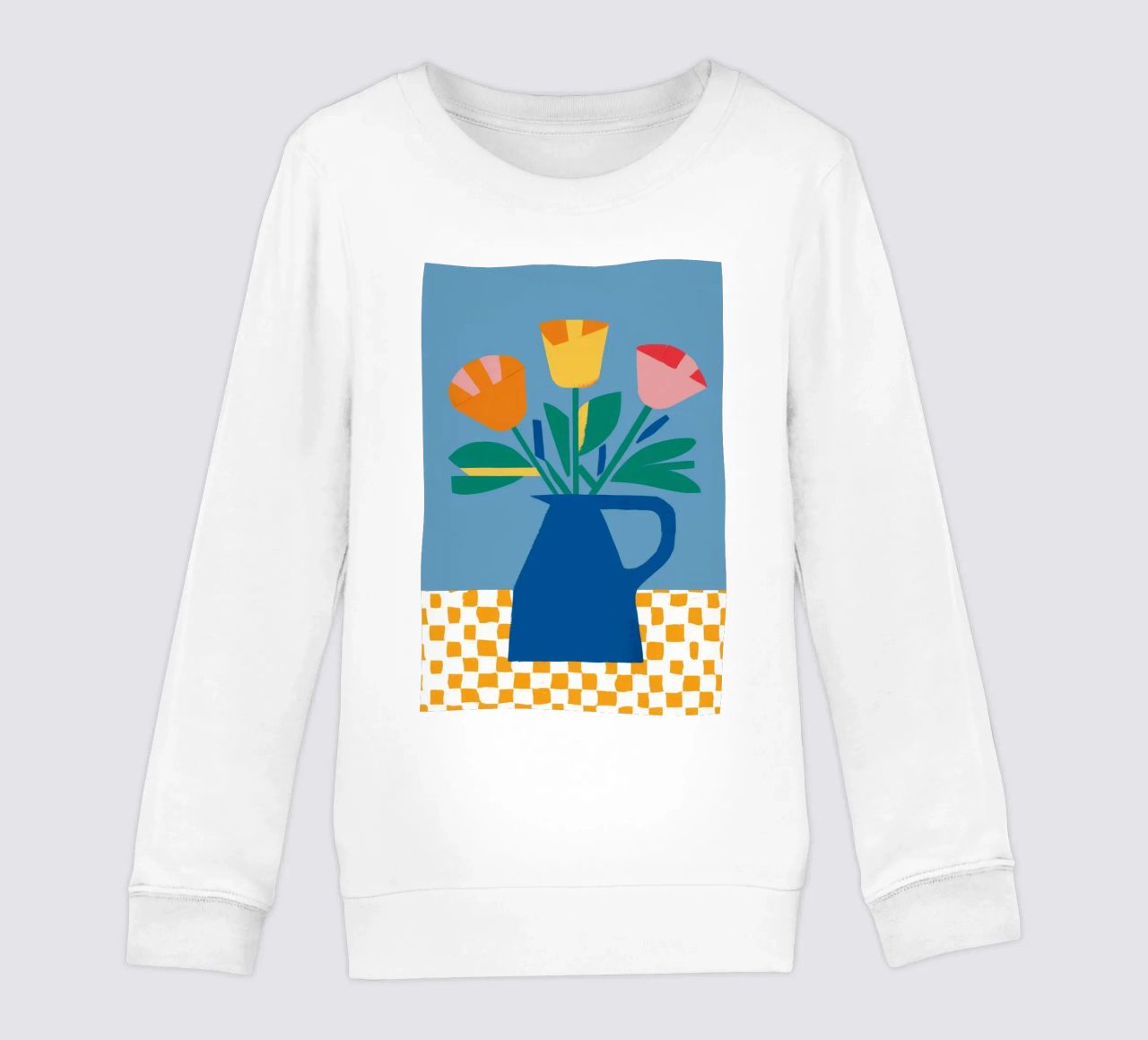Tulipano colorblock Pop felpa bambino da Moonlite Desire