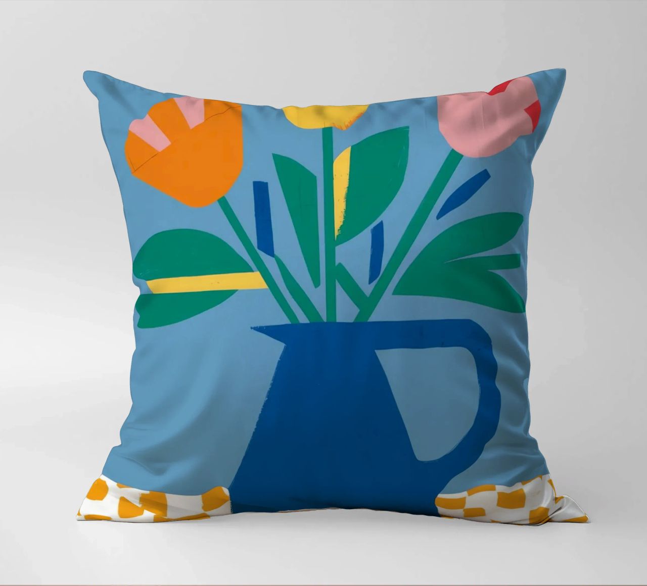 Tulipano colorblock Pop cuscino da Moonlite Desire