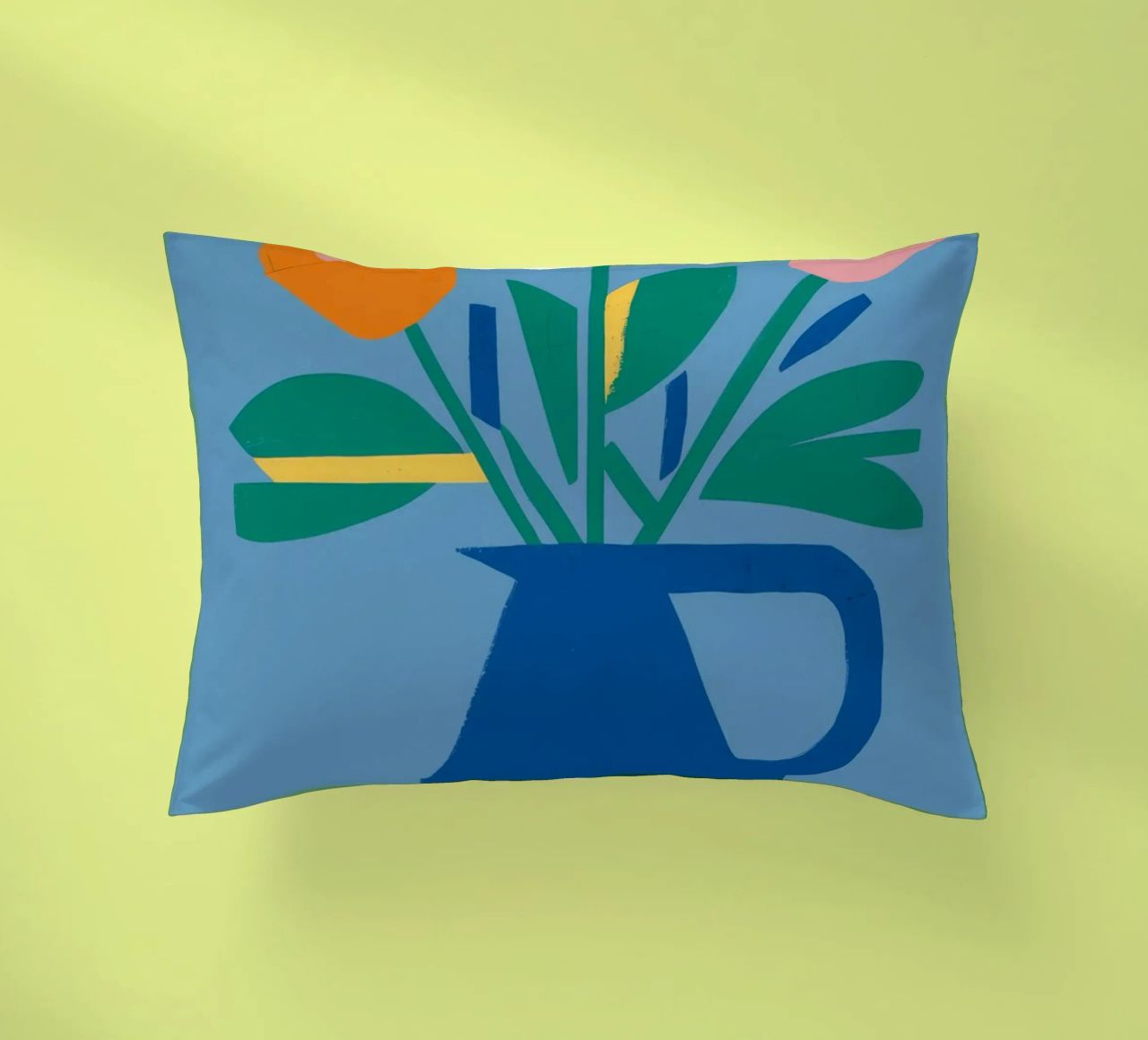 Tulipano colorblock Pop cuscino da Moonlite Desire