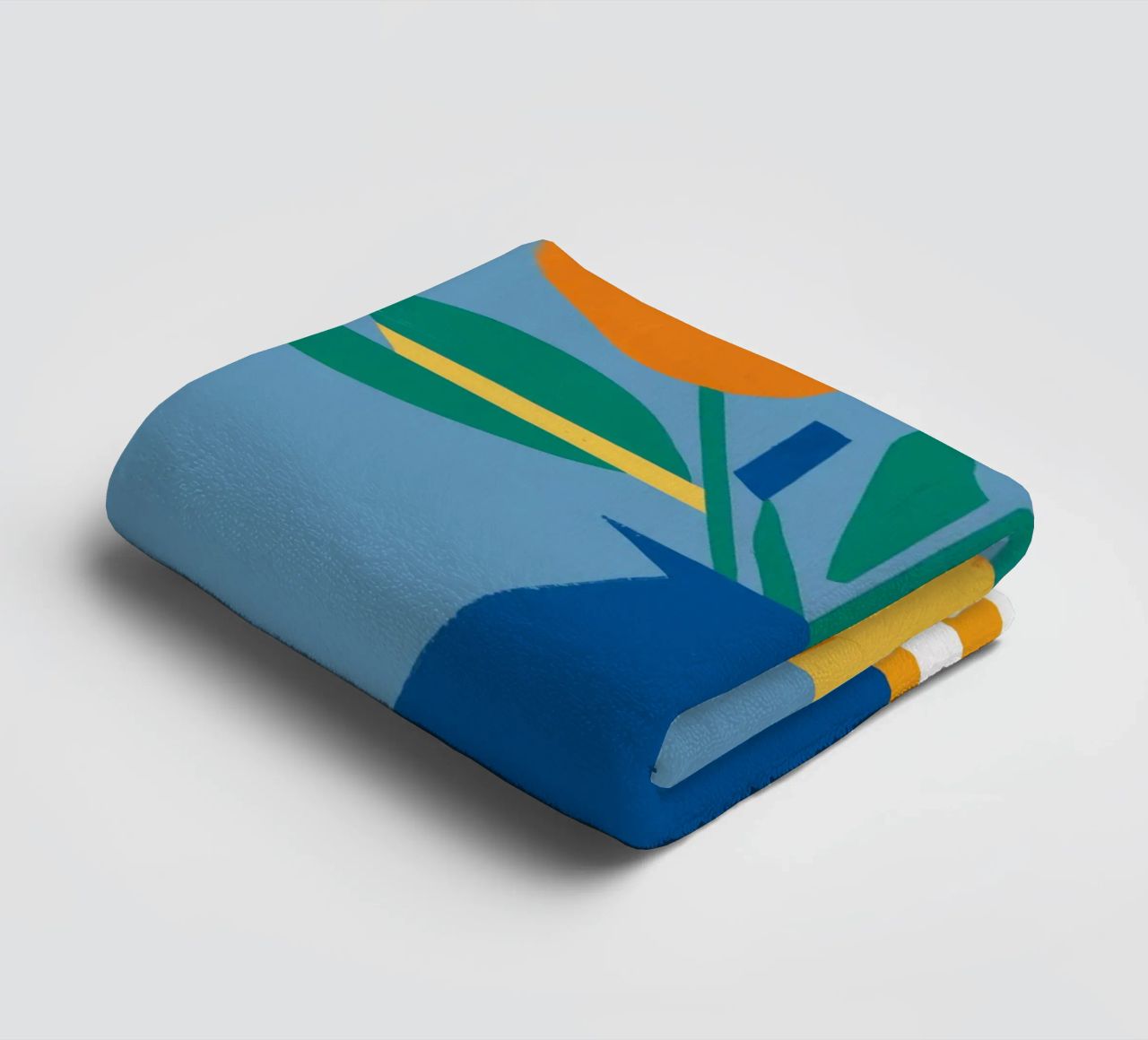 Tulipano colorblock Pop asciugamano da bagno da Moonlite Desire