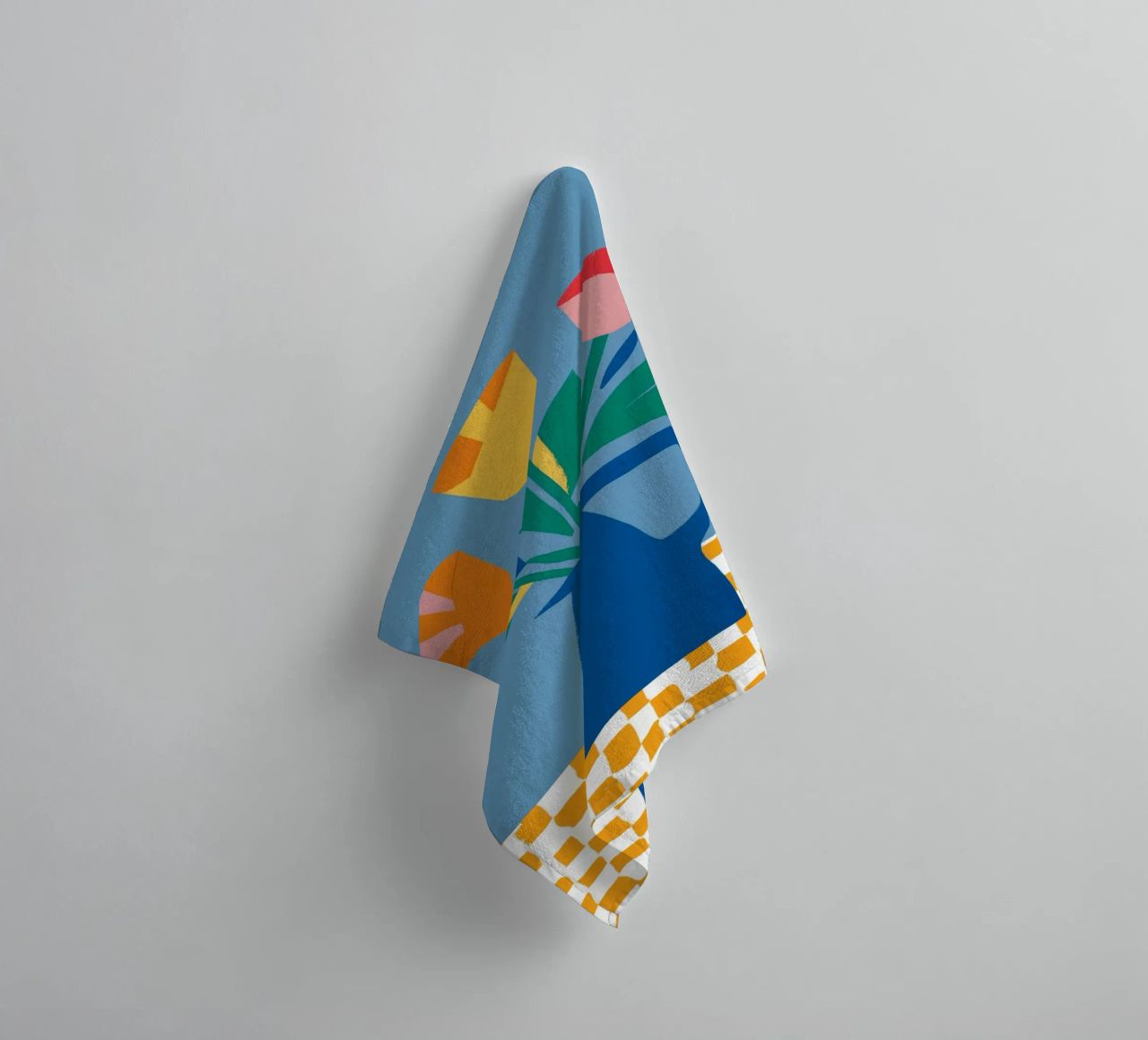 Tulipano colorblock Pop asciugamano da bagno da Moonlite Desire