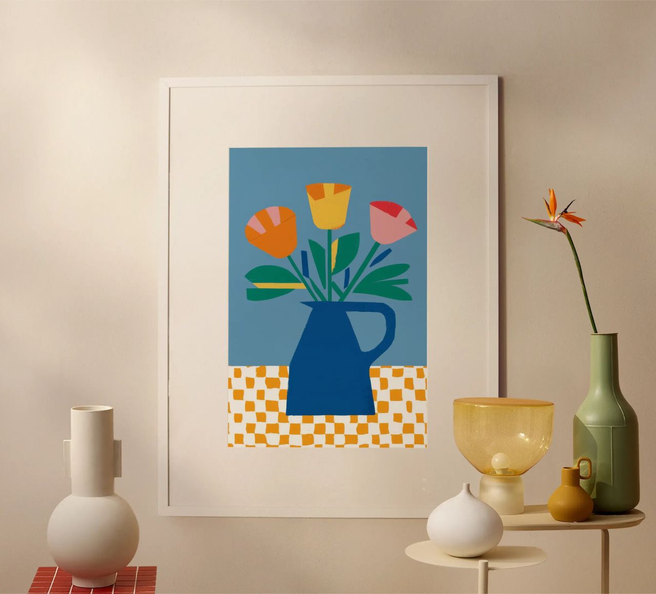 Tulipano colorblock Pop carta hahnemühle da Moonlite Desire