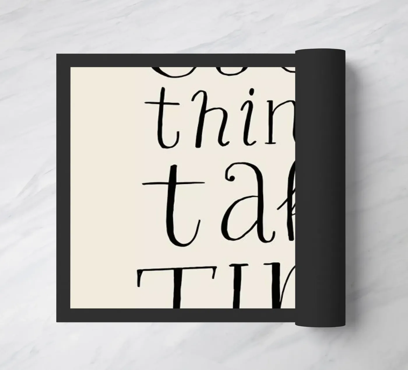 Good Things Take Time zerbino da Graphite