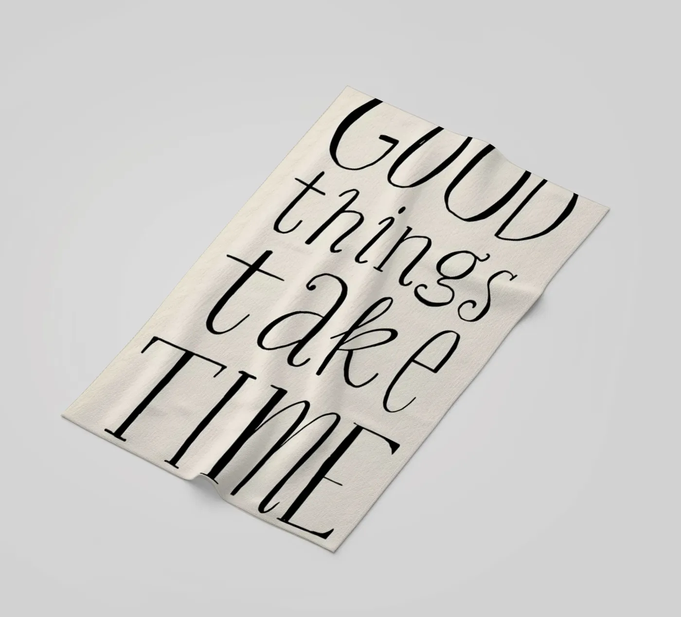 Good Things Take Time telo mare da Graphite