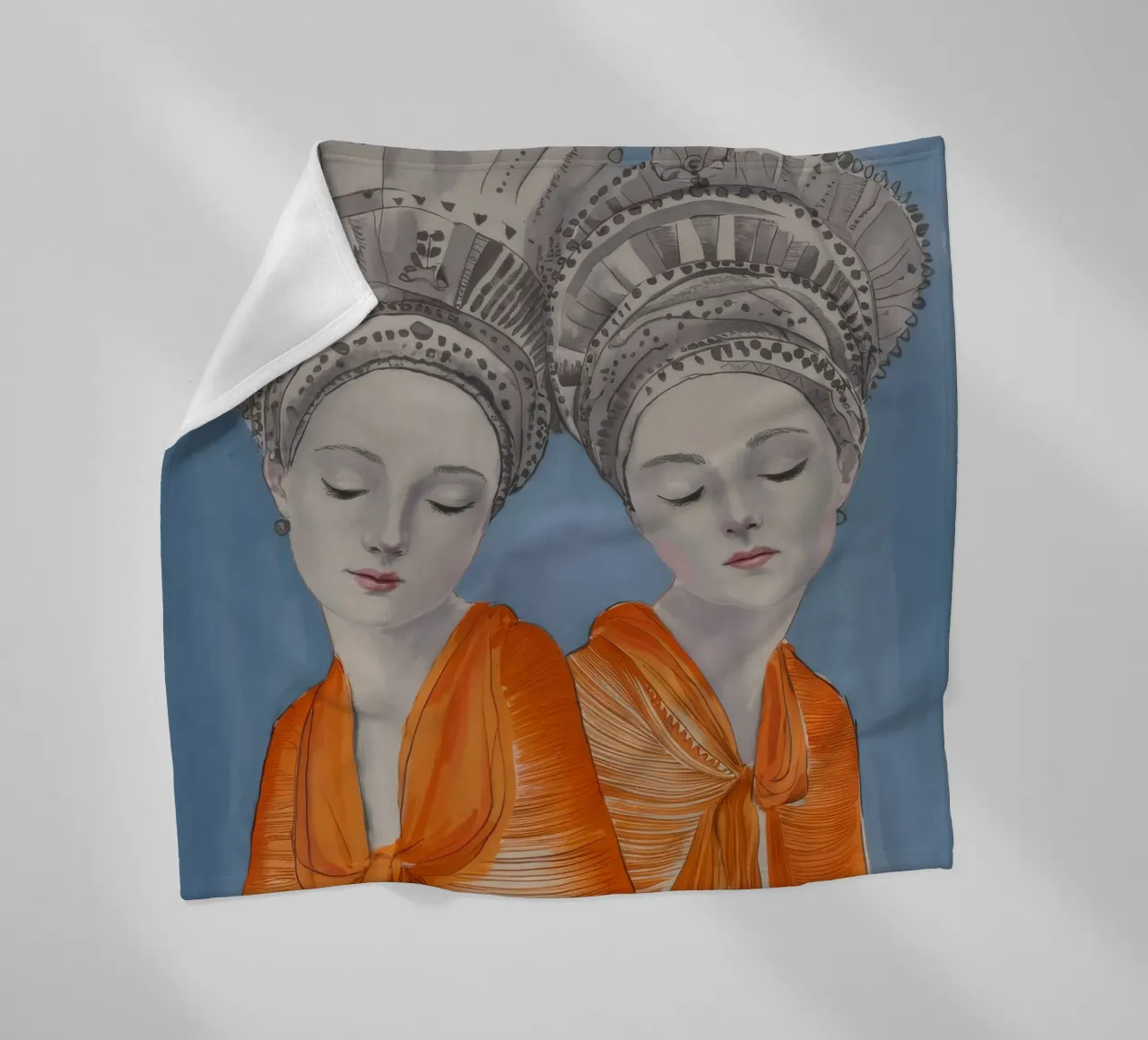 Duo di copricapo scolpiti coperta in pile da Vivid Reverie