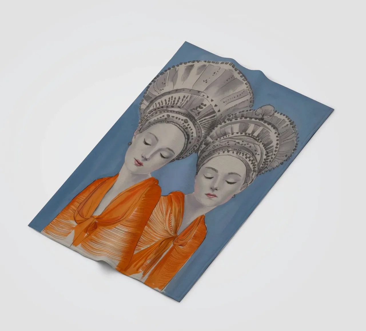 Duo di copricapo scolpiti coperta in pile da Vivid Reverie
