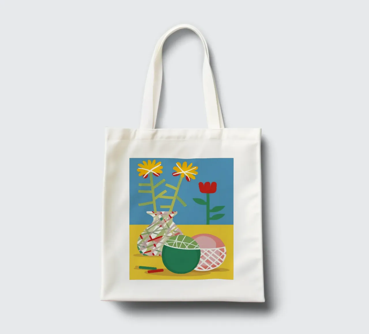 Deconstructed Tulip Table tote bag by Moonlite Desire