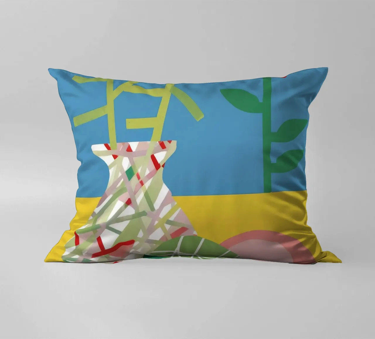 Deconstructed Tulip Table decorative cushion by Moonlite Desire