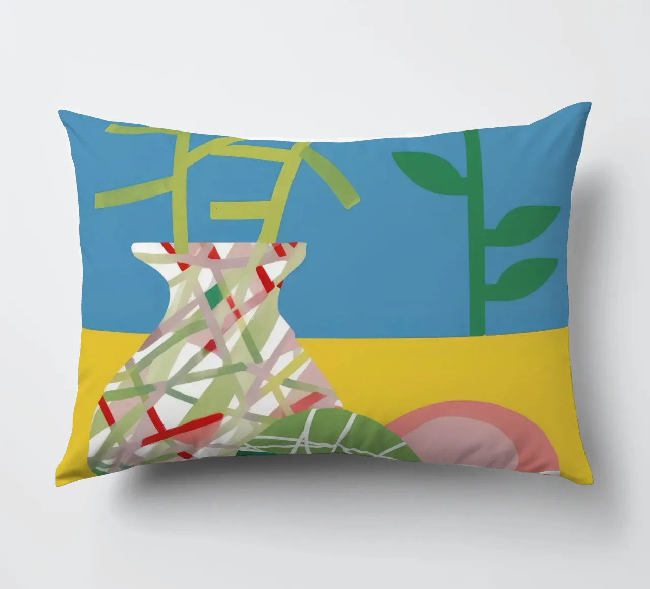 Deconstructed Tulip Table decorative cushion by Moonlite Desire