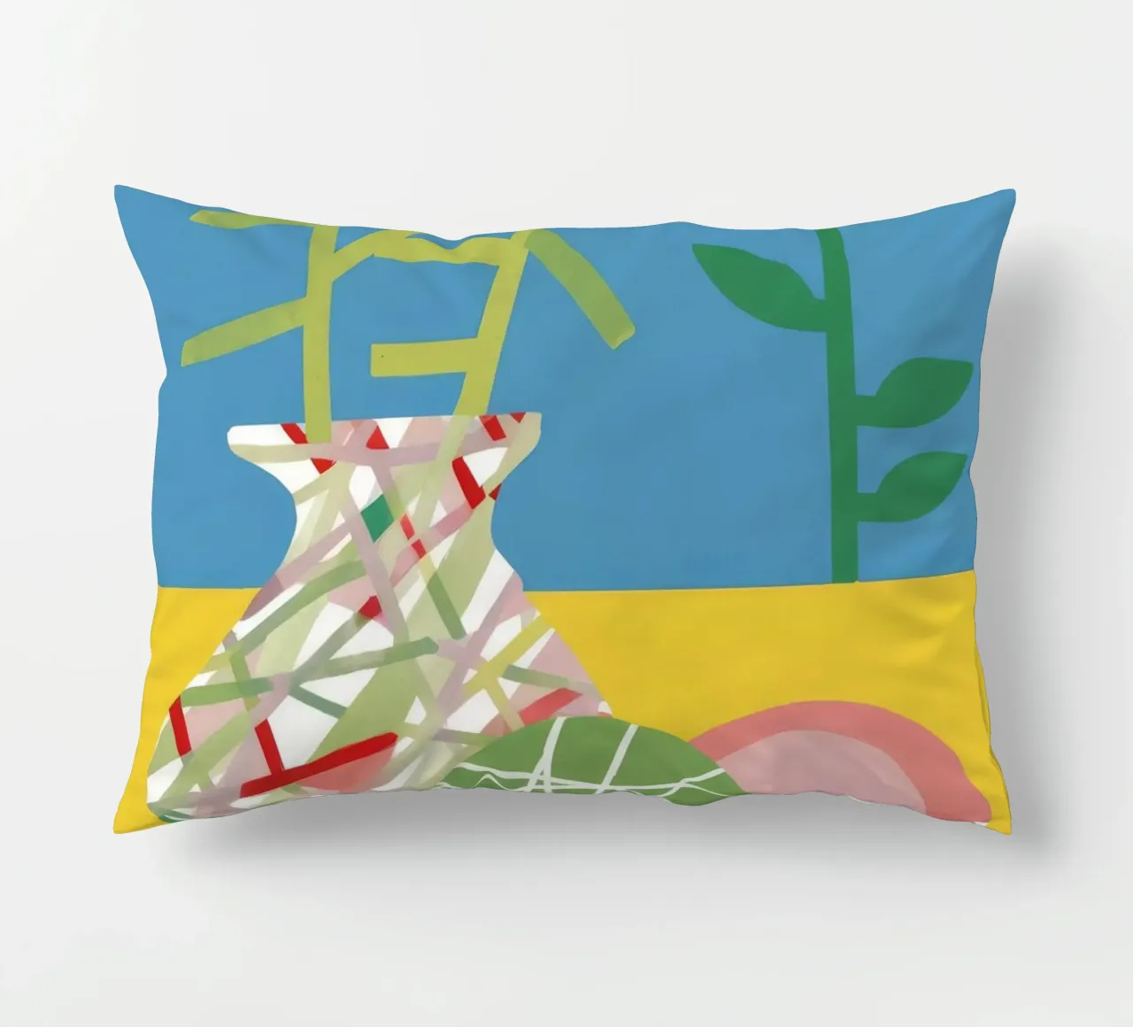 Deconstructed Tulip Table decorative cushion by Moonlite Desire