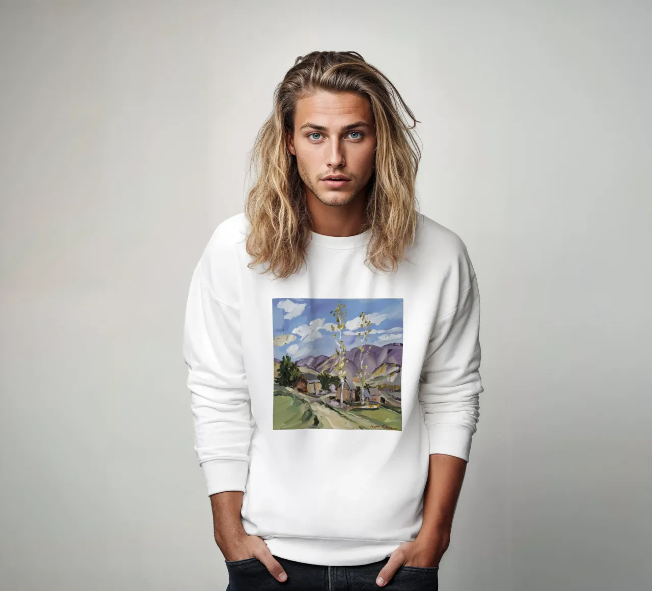 Yucca bloeit pracht sweatshirt van Radiance Landscape