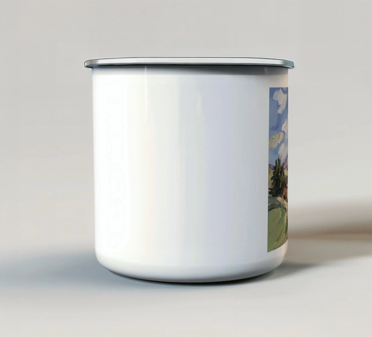 Yucca Bloom Splendor tazza in smalto da Radiance Landscape