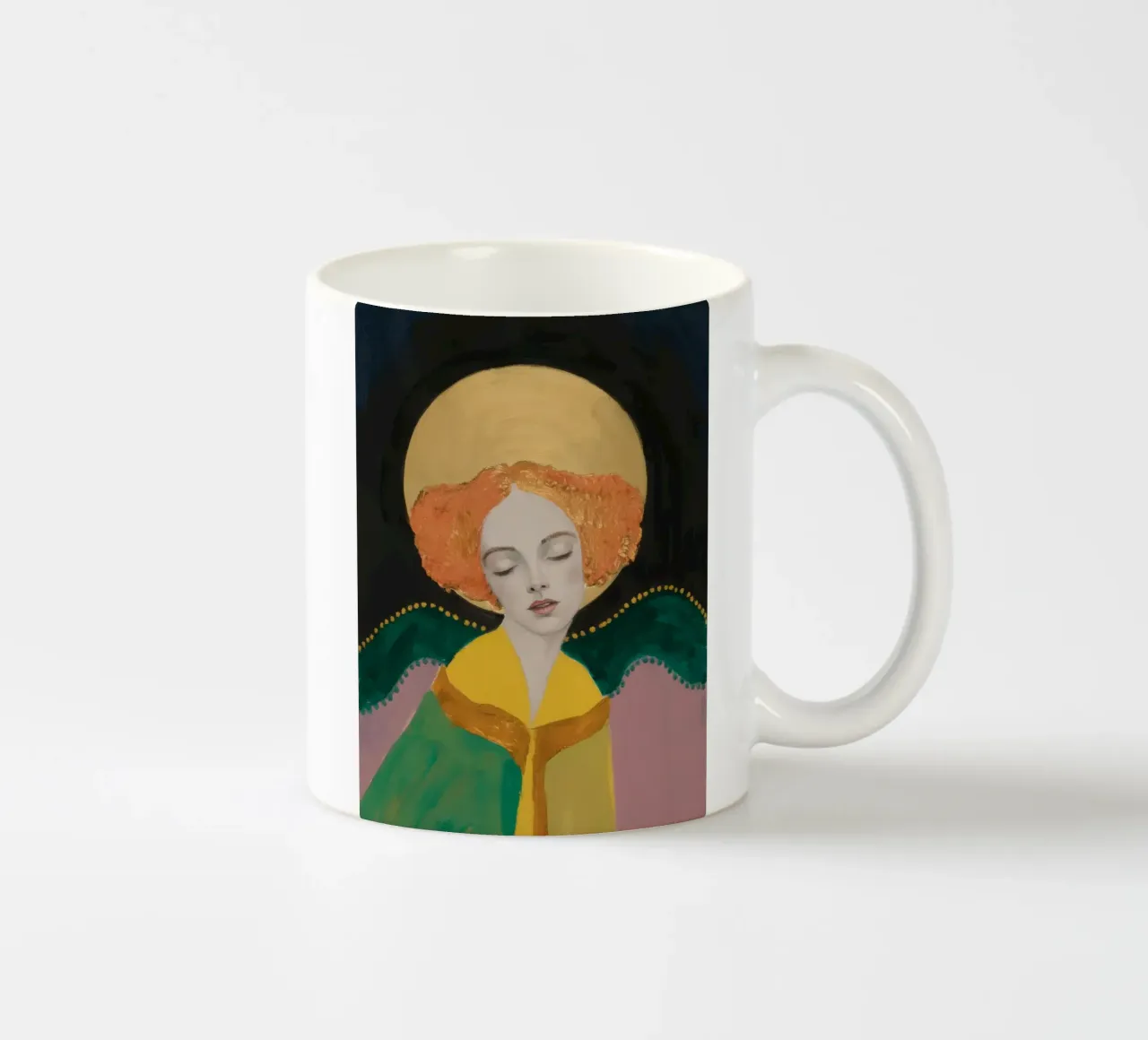 Serafino dell'aureola del sole tazza in ceramica da Vivid Reverie