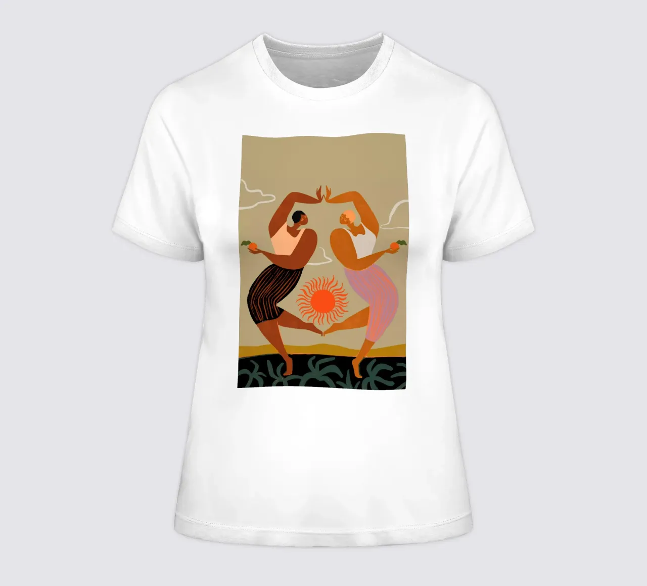 Double Power t-shirt da donna da Arty Guava