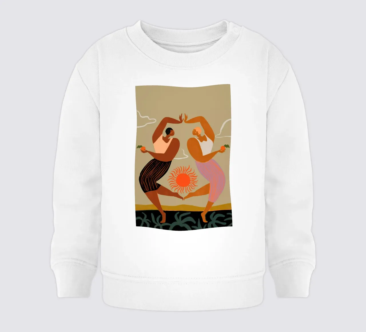 Double Power sudadera de bebé de Arty Guava