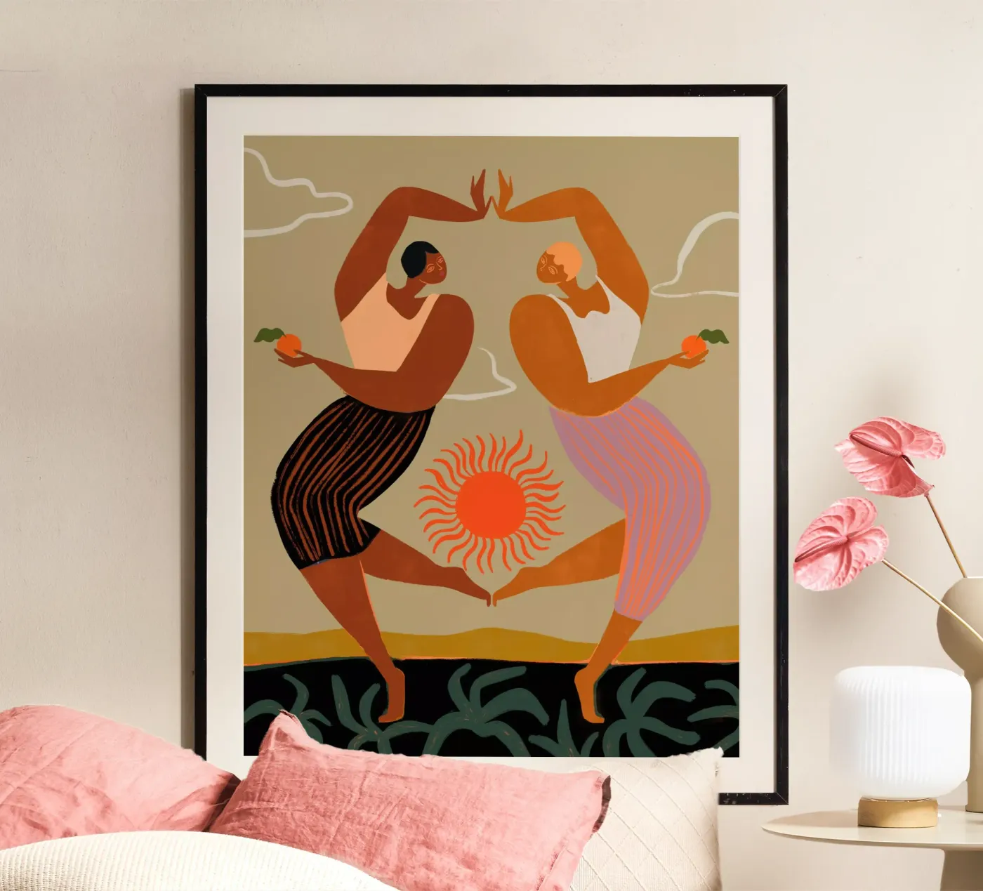 Double Power Poster von Arty Guava