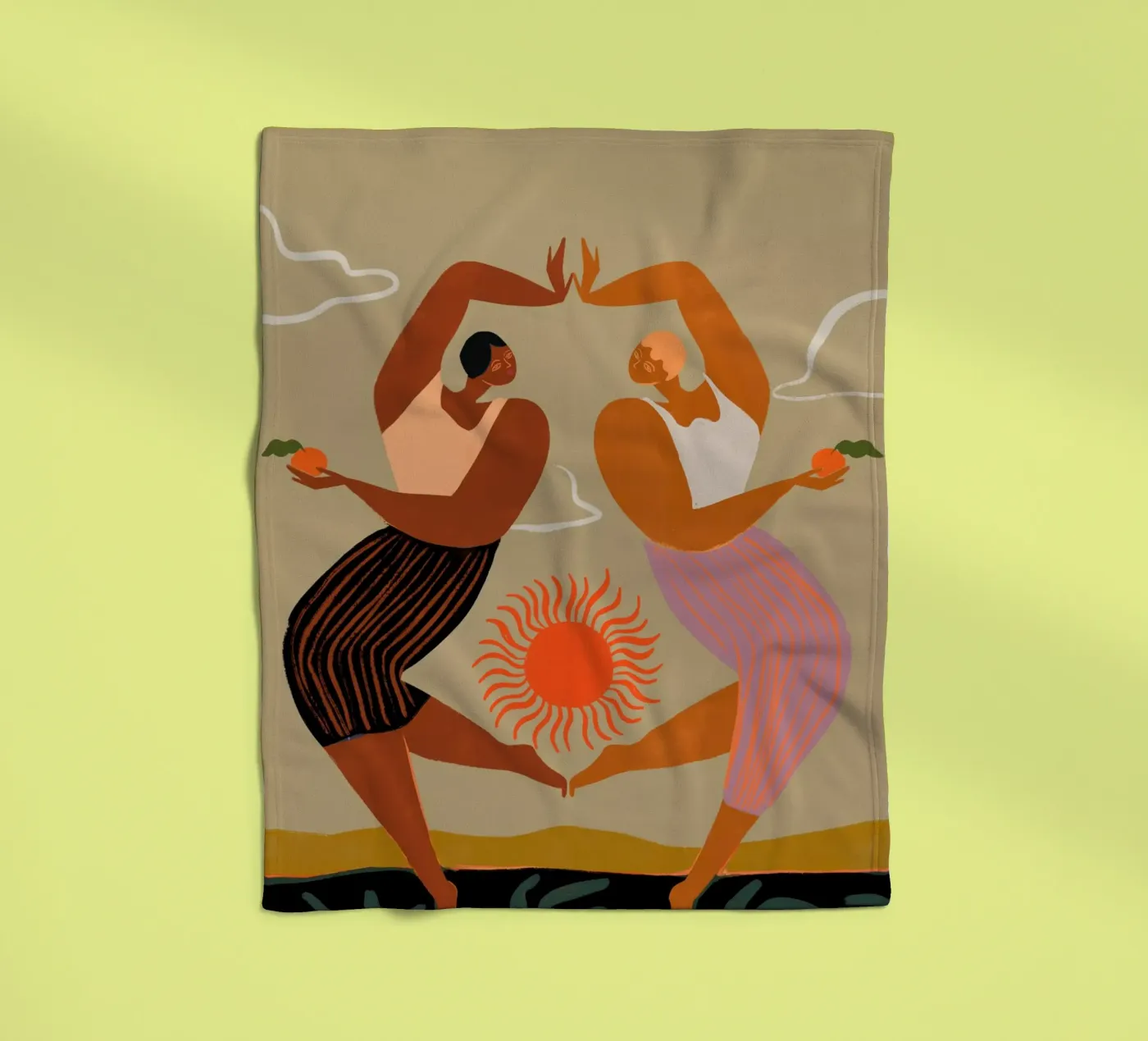 Double Power fleecedeken van Arty Guava