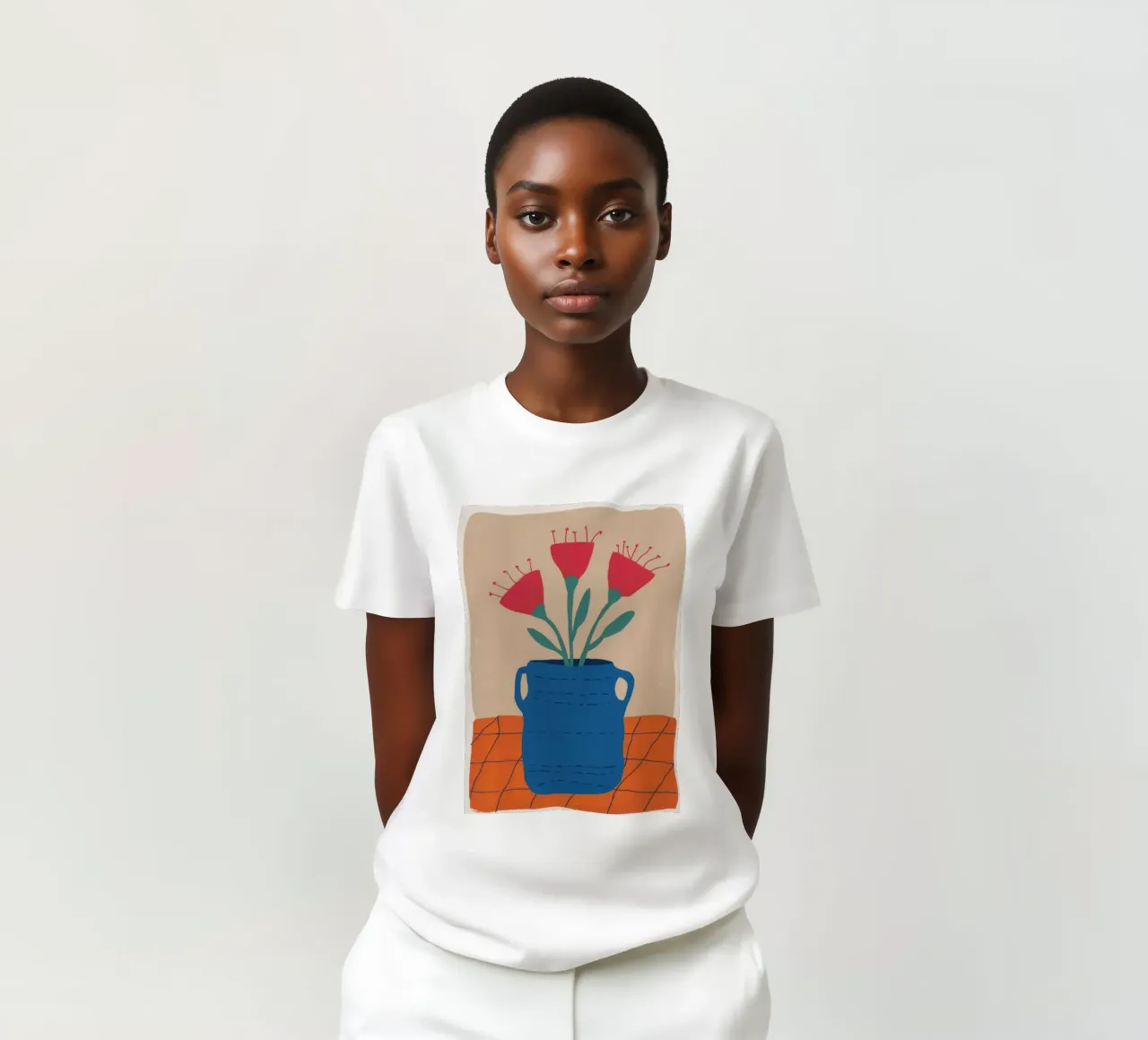 Trio di tulipani rustici t-shirt da Moonlite Desire
