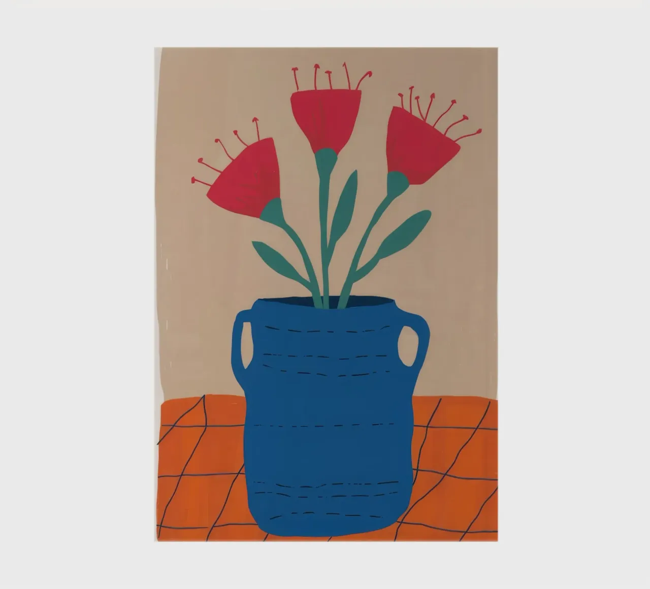 Rustic Tulip Trio notebook by Moonlite Desire