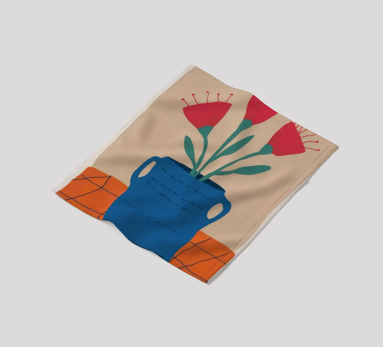 Trio di tulipani rustici coperta in pile da Moonlite Desire