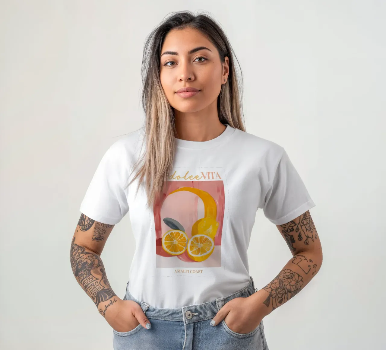 Zitrone drucken, Zitrone Poster, Obst Wandkunst, Italien Poster T-Shirt von Bella Studio