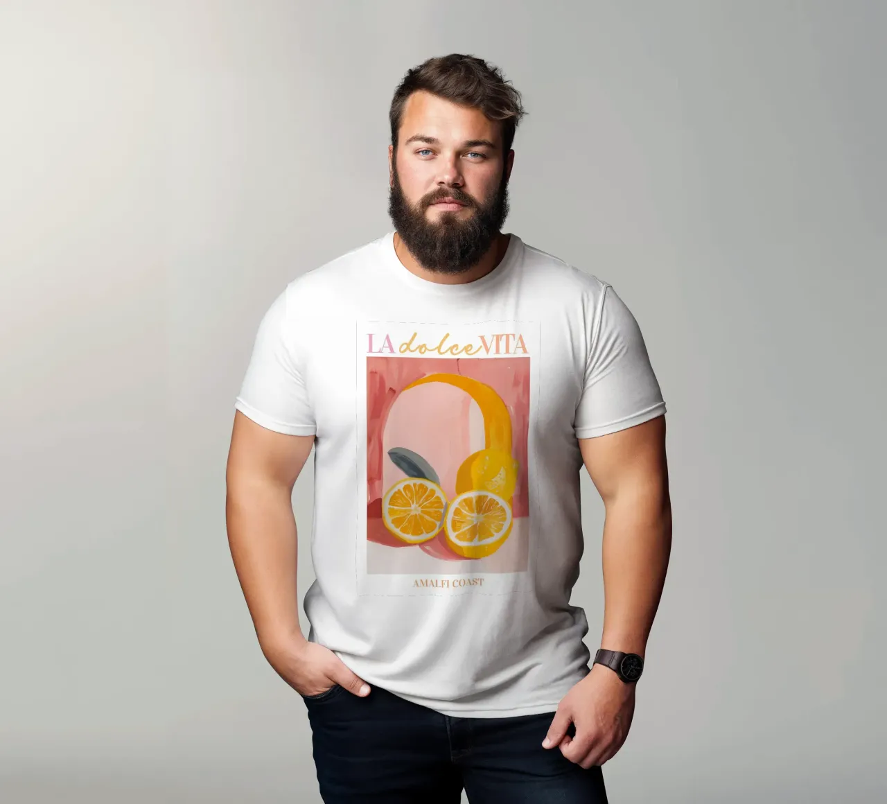 Zitrone drucken, Zitrone Poster, Obst Wandkunst, Italien Poster T-Shirt von Bella Studio