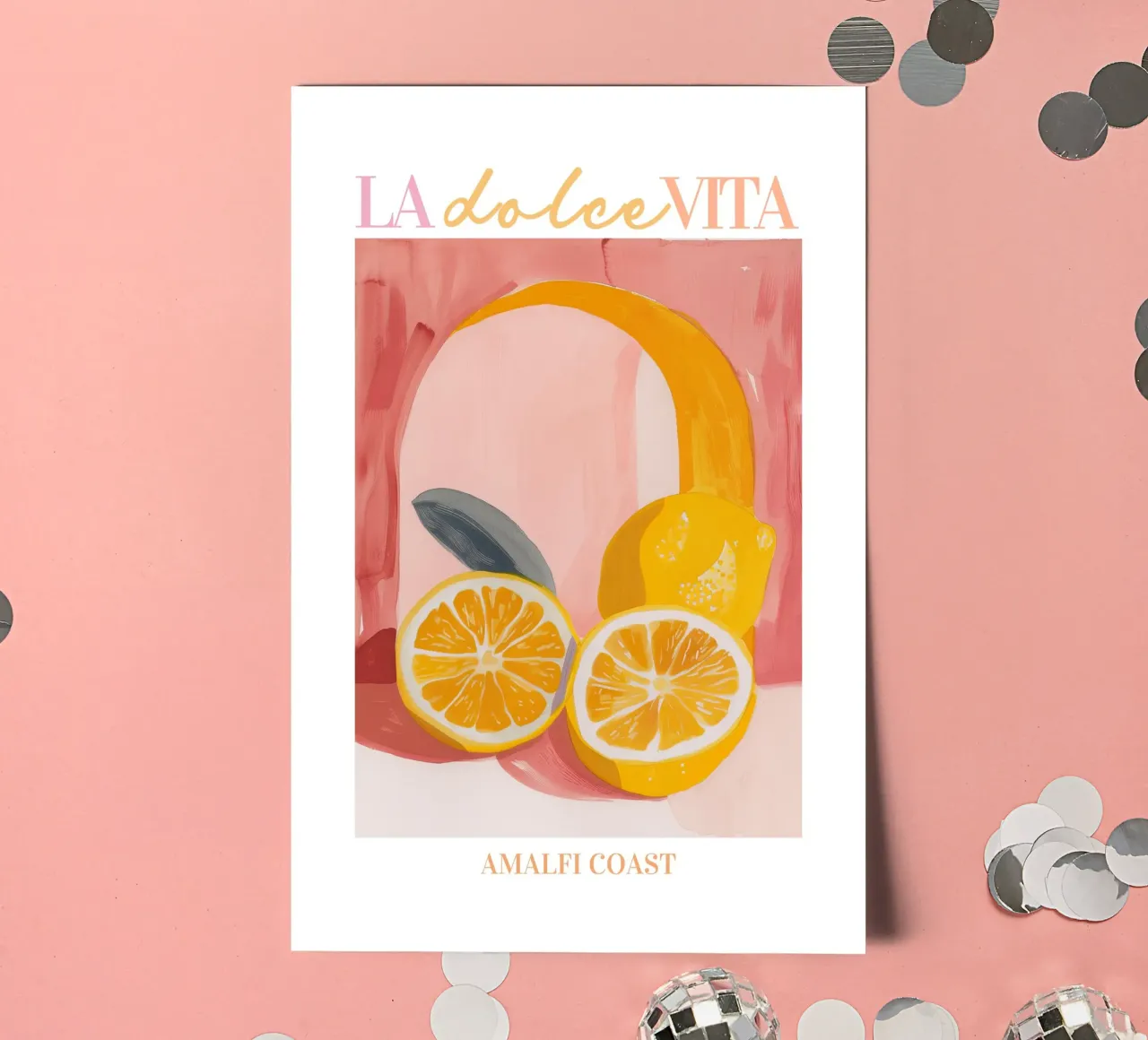 Zitrone drucken, Zitrone Poster, Obst Wandkunst, Italien Poster Stickerbogen von Bella Studio