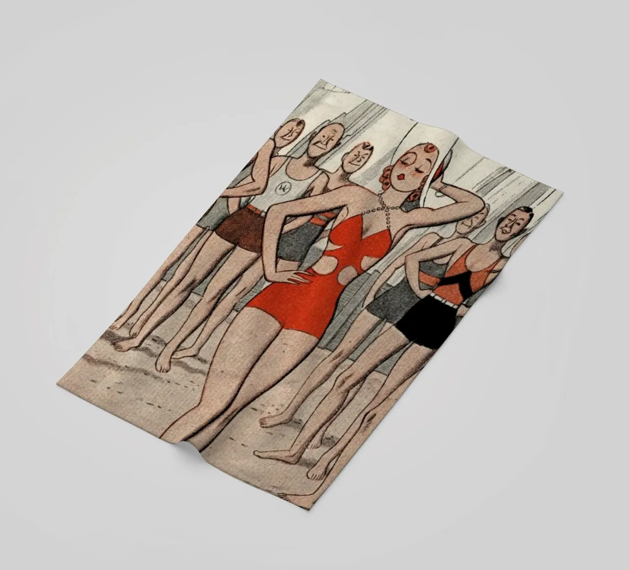 ´30s Beach Lady telo mare da Hemingway Design