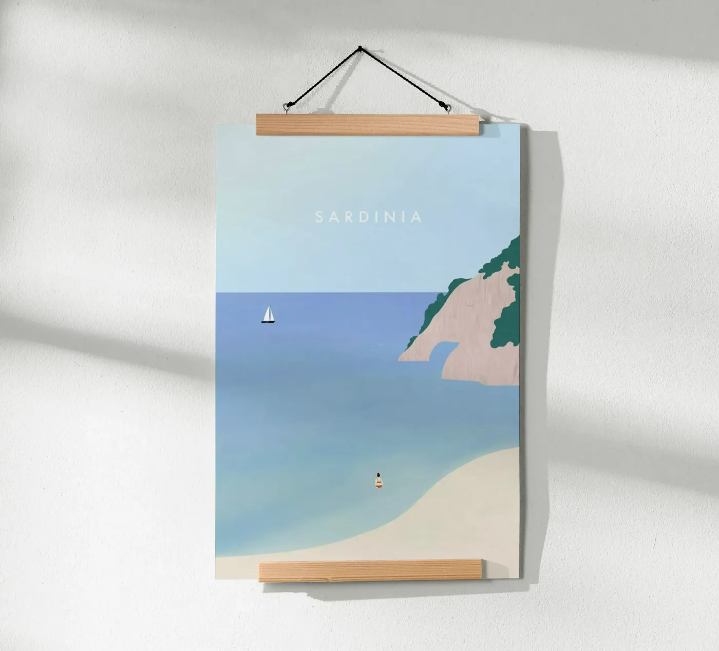 Sardinia poster da Katinka Reinke