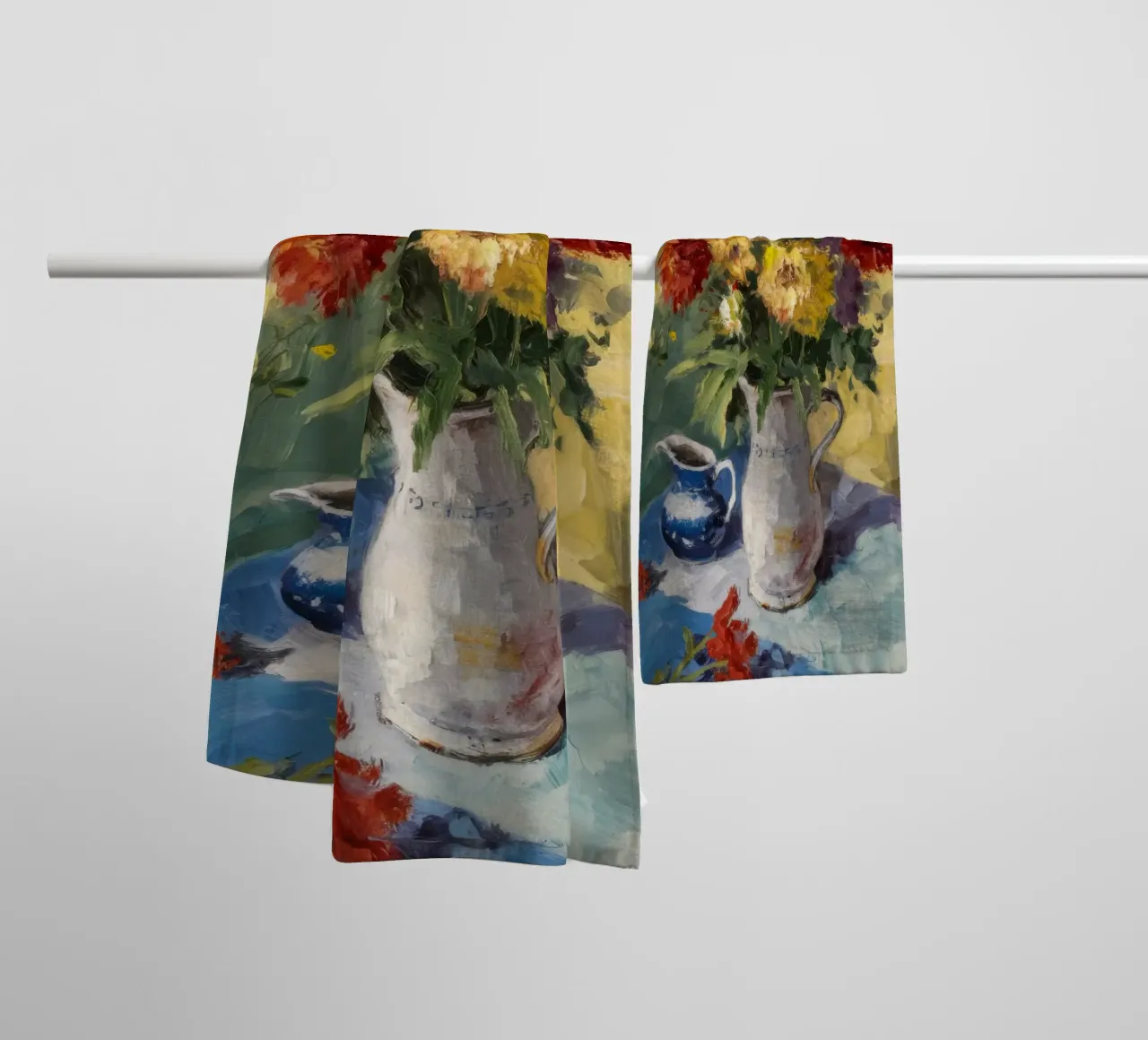 Éclat floral automnal serviette de bain de Radiance Landscape