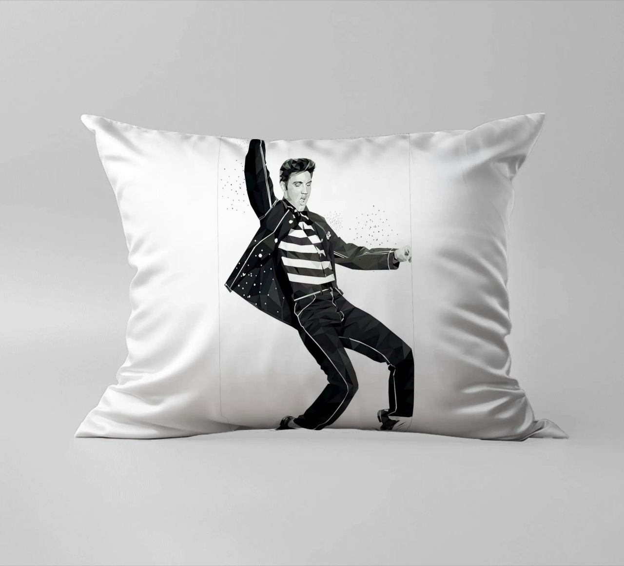 Camera da letto del re del rock and roll cuscino da Rene Shop