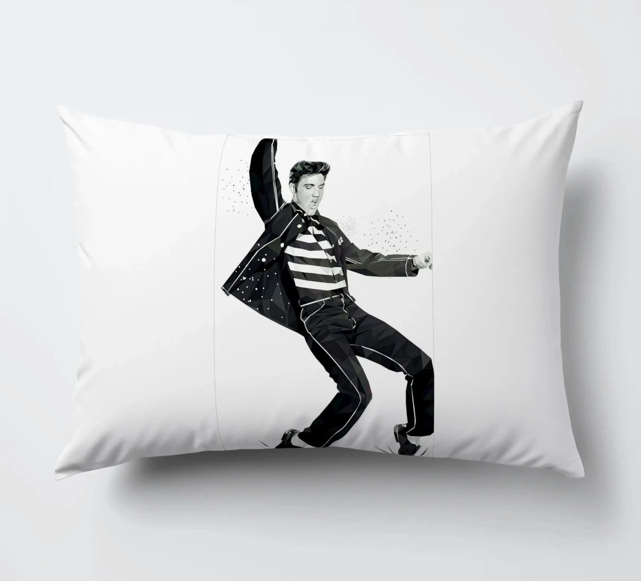 Camera da letto del re del rock and roll cuscino da Rene Shop