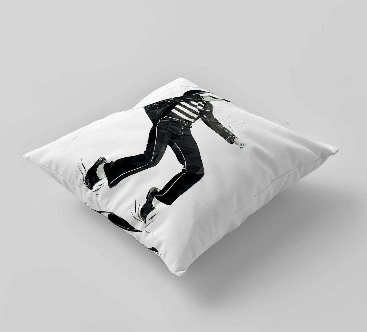 Camera da letto del re del rock and roll cuscino da Rene Shop