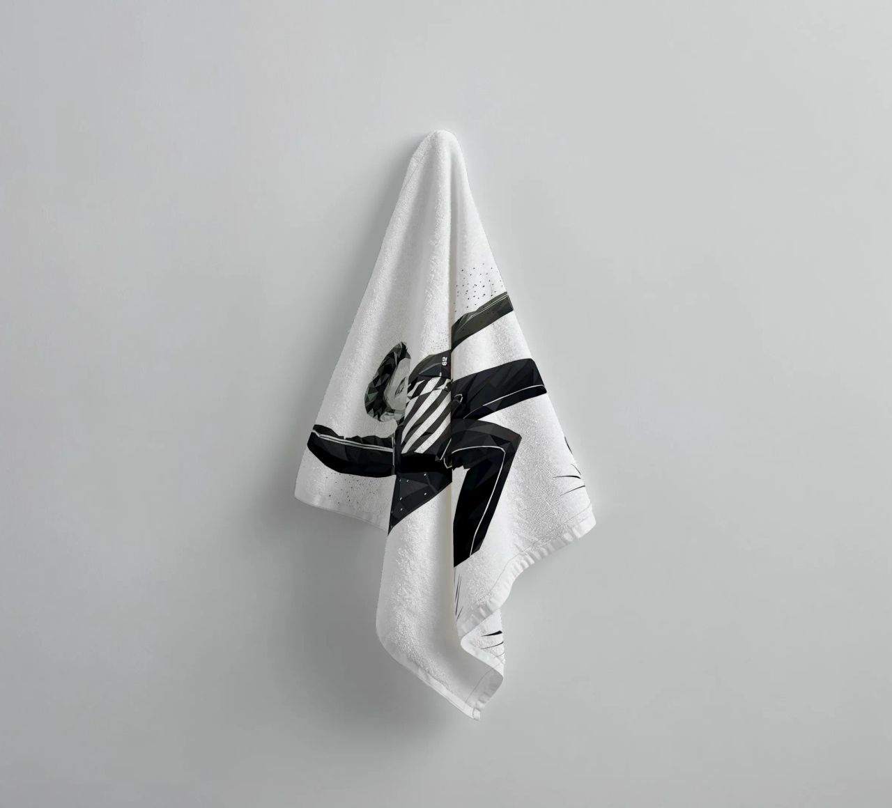 King of Rock and Roll Bedroom towel by Rene Shop