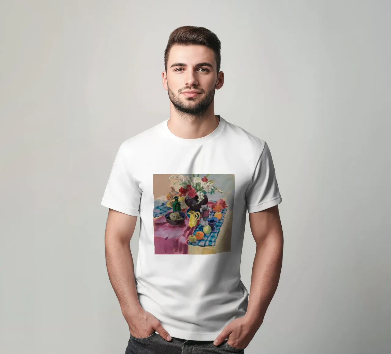 Azure Table Harmony t-shirt by Radiance Landscape