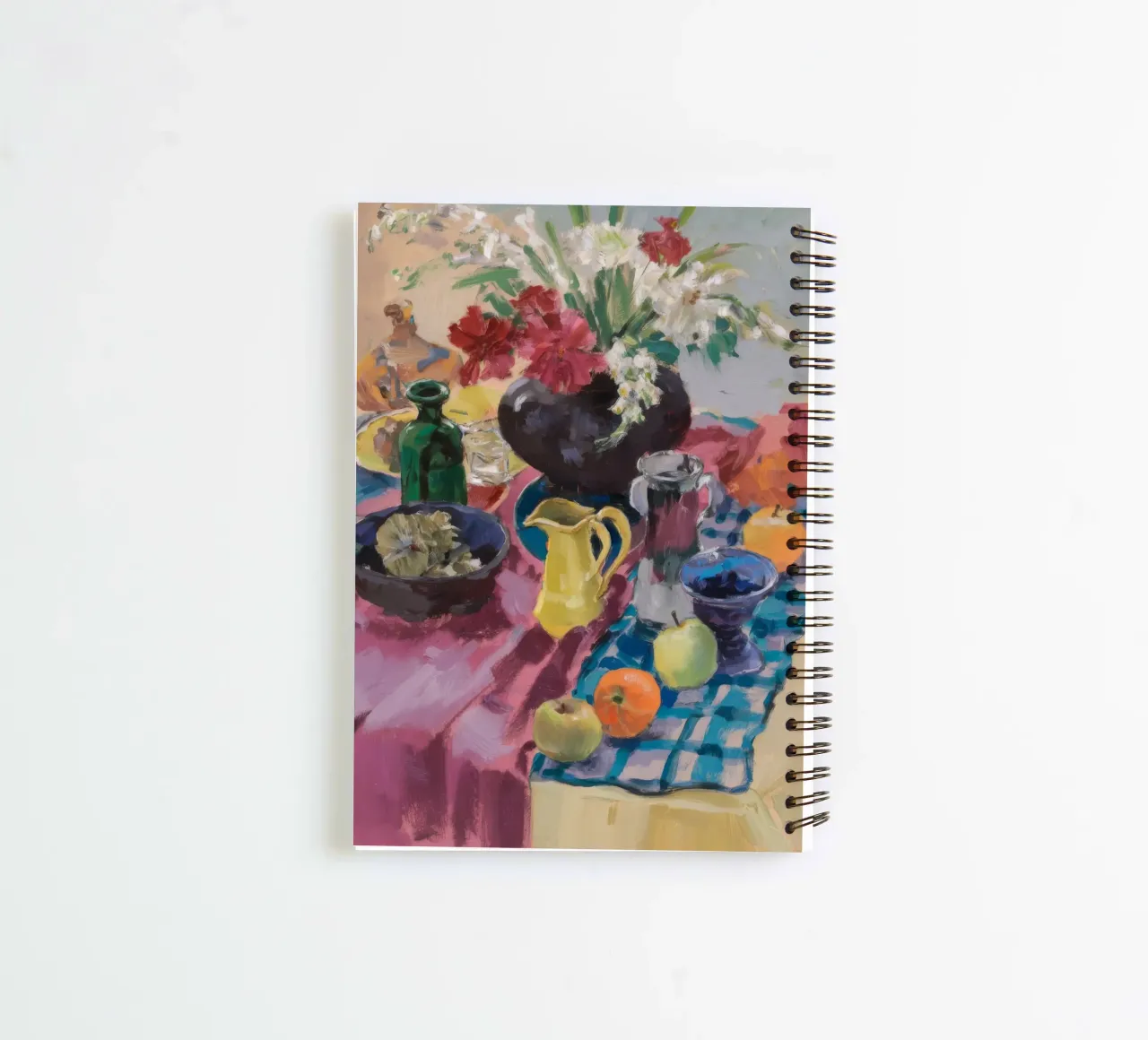 Azure Table Harmony spiral notebook by Radiance Landscape