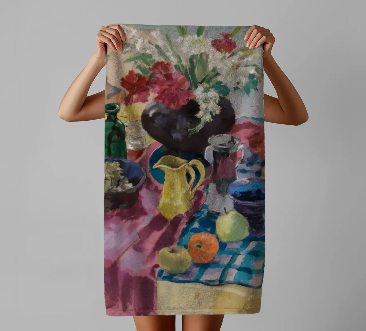 Azure Table Harmony towel by Radiance Landscape