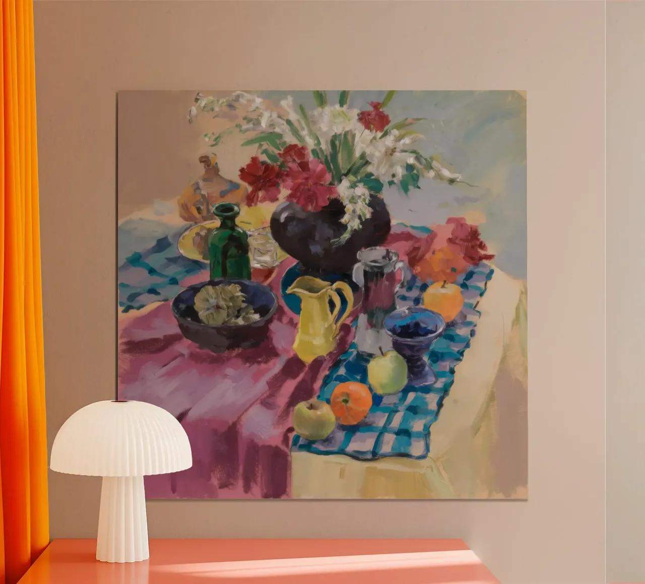 Tavolo Azzurro Armonia poster da Radiance Landscape