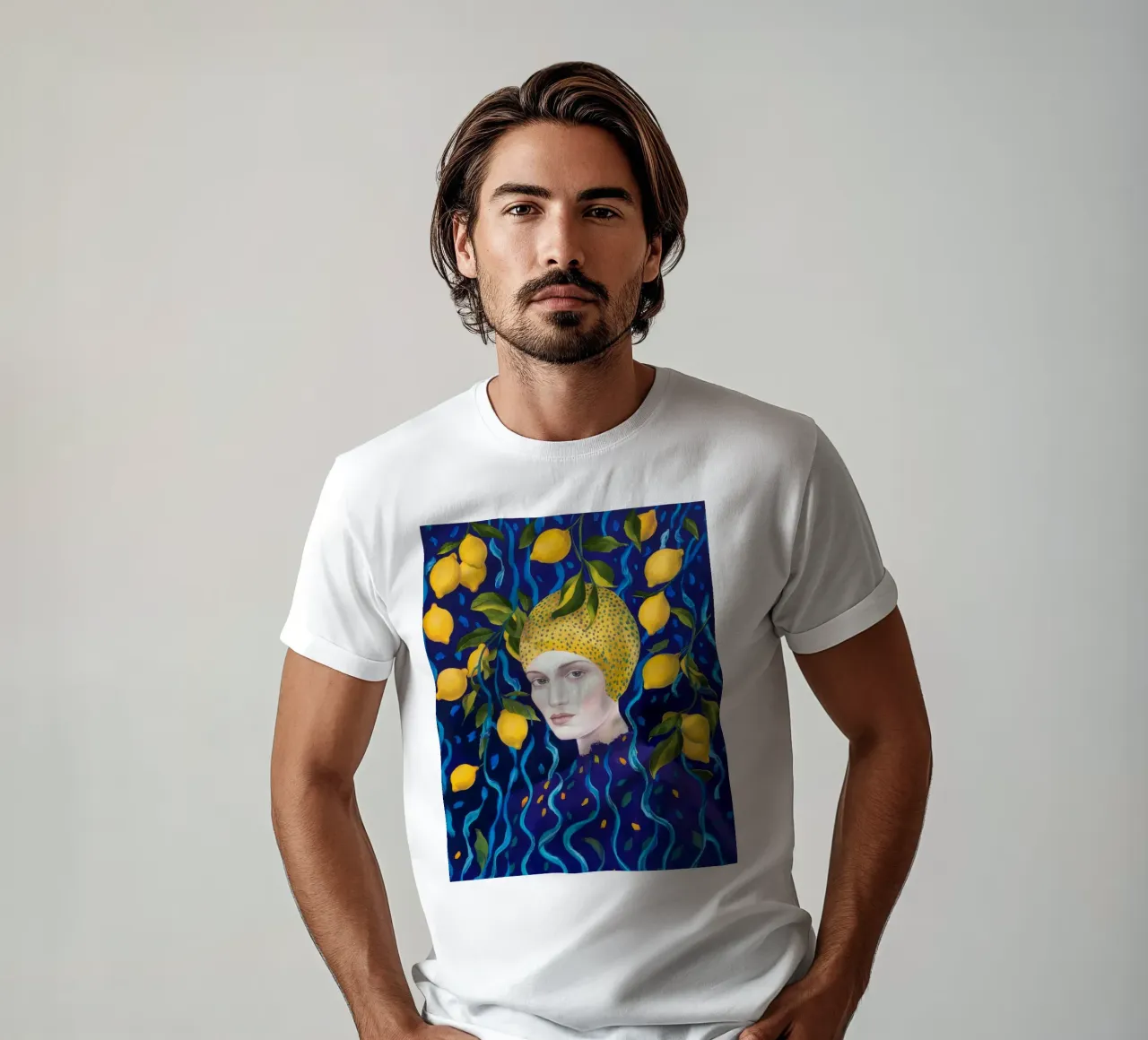 Mitternachts-Zitronenkrone T-Shirt von Vivid Reverie